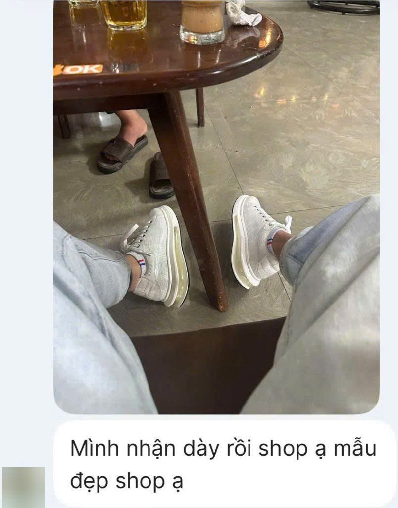 Phản hồi thật của khách DAVITH: Mình nhận dày rồi shop ạ mẫu đẹp shop ạ